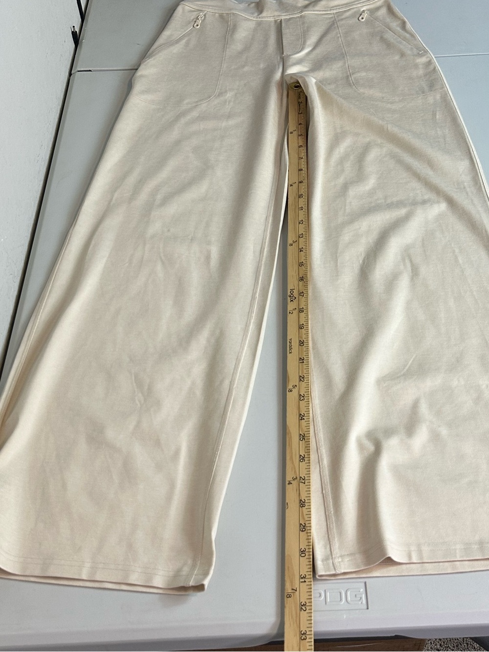 OFFLINE Aerie The Hugger Stretchy High Waist Wide Leg Trouser Size Medium NWOT - Picture 9 of 15
